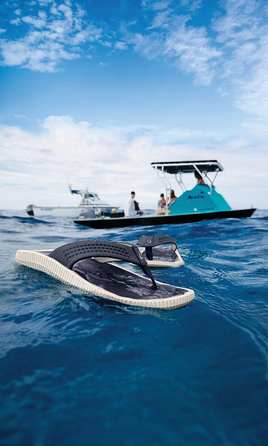 Ulele Men'S Beach Sandals, Quick-Dry Flip-Flop Slides, Water Resistant Suede Lining & Wet Grip Soles, Soft Comfort Fit & Arch Support