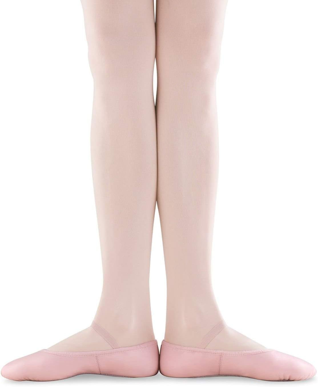 Unisex-Child Dance Girl'S Bunnyhop Full Sole Leather Ballet Slipper/Shoe