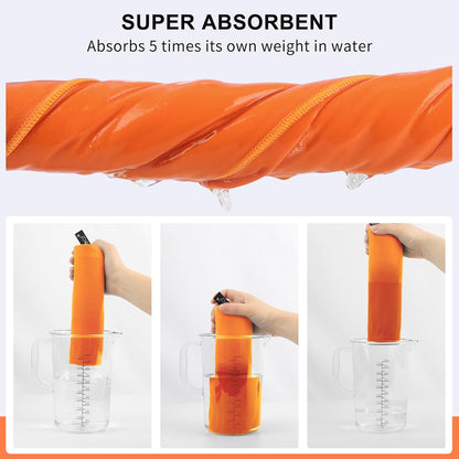 Microfiber Towel Perfect Travel & Sports &Beach Towel. Fast Drying - Super Absorbent - Ultra Compact. Suitable for Camping, Backpacking,Gym, Beach, Swimming,Yoga